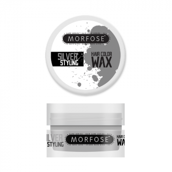 Morfose Color Haar Wax Silber 100 ml